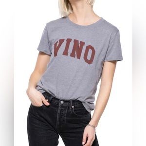 Sub Urban Riot Vino Graphic Tee in Heather Grey XSMALL